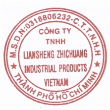 CÔNG TY TNHH LIANSHENG ZHICHUANG INDUSTRIAL PRODUCTS VIETNAM