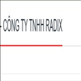 CÔNG TY TNHH RADIX