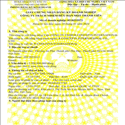 CÔNG TY TNHH R CONCEPTS INTERNATIONAL