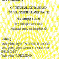 CÔNG TY TNHH PURE RELOCATION