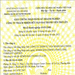 CÔNG TY TNHH TƯ VẤN SEMDI SOLUTIONS