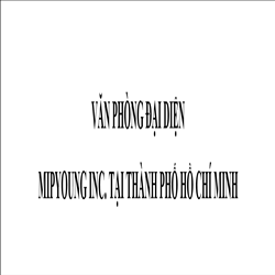 VĂN PHÒNG ĐẠI DIỆN MIPYOUNG INC. TẠI THÀNH PHỐ HỒ CHÍ MINH