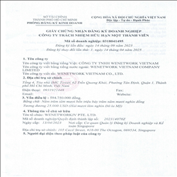 CÔNG TY TNHH WENETWORK VIETNAM