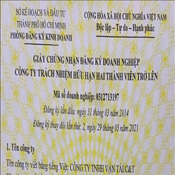 CÔNG TY TNHH VẬN TẢI C&T