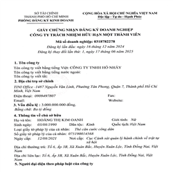 CÔNG TY TNHH HỔ NHẢY