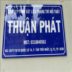 CÔNG TY TNHH VẬT LIỆU TRANG TRÍ NỘI THẤT THUẬN PHÁT