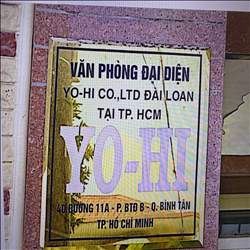 VĂN PHÒNG ĐẠI DIÊN YO-HI CO.,LTD TẠI THÀNH PHỐ HỒ CHÍ MINH