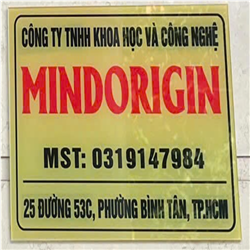 CÔNG TY TNHH KHOA HỌC VÀ CÔNG NGHỆ MINDORIGIN
