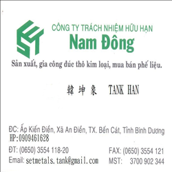CÔNG TY TNHH NAM ĐÔNG