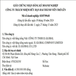CÔNG TY TNHH JL GLOBAL