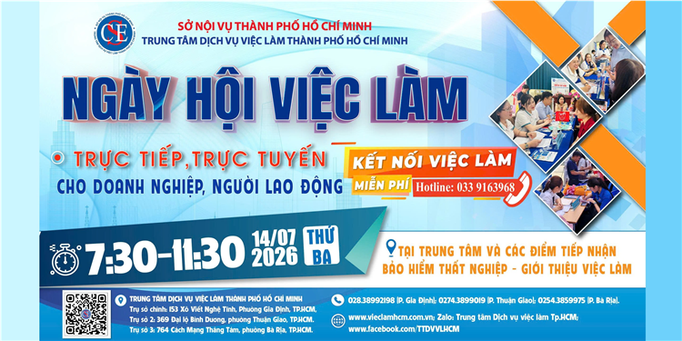 NGÀY HỘI VIỆC LÀM LẦN THỨ 6 NĂM 2026