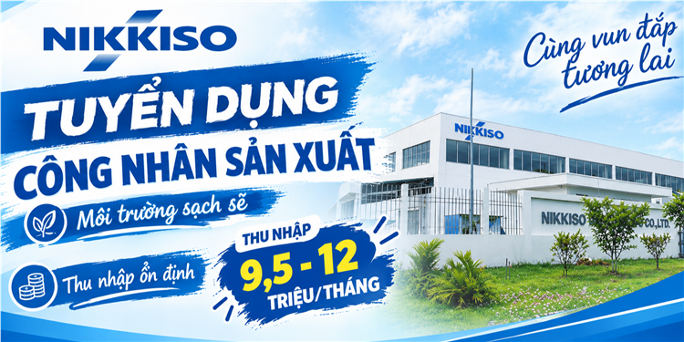CÔNG TY TNHH NIKKISO VIỆT NAM TUYỂN DỤNG