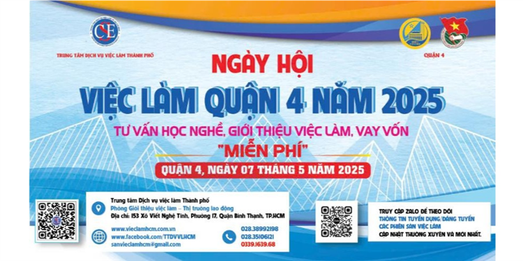 Sàn giao dịch việc làm Quận 4 năm 2025