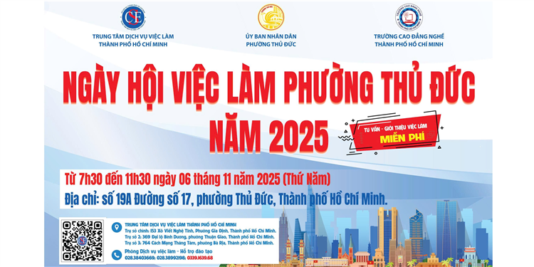 Ngày hội việc làm phường Thủ Đức năm 2025